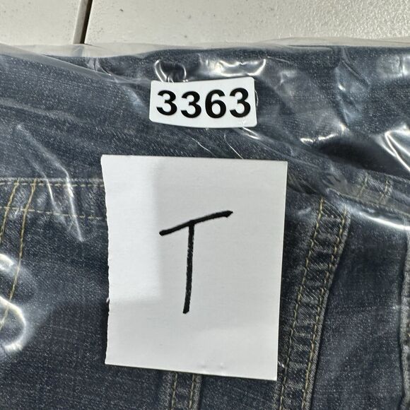 Levi's Jeans Men's 31 Relaxed Fit Gold Signature Dark Blue Denim Wash Faded - Picture 10 of 10
